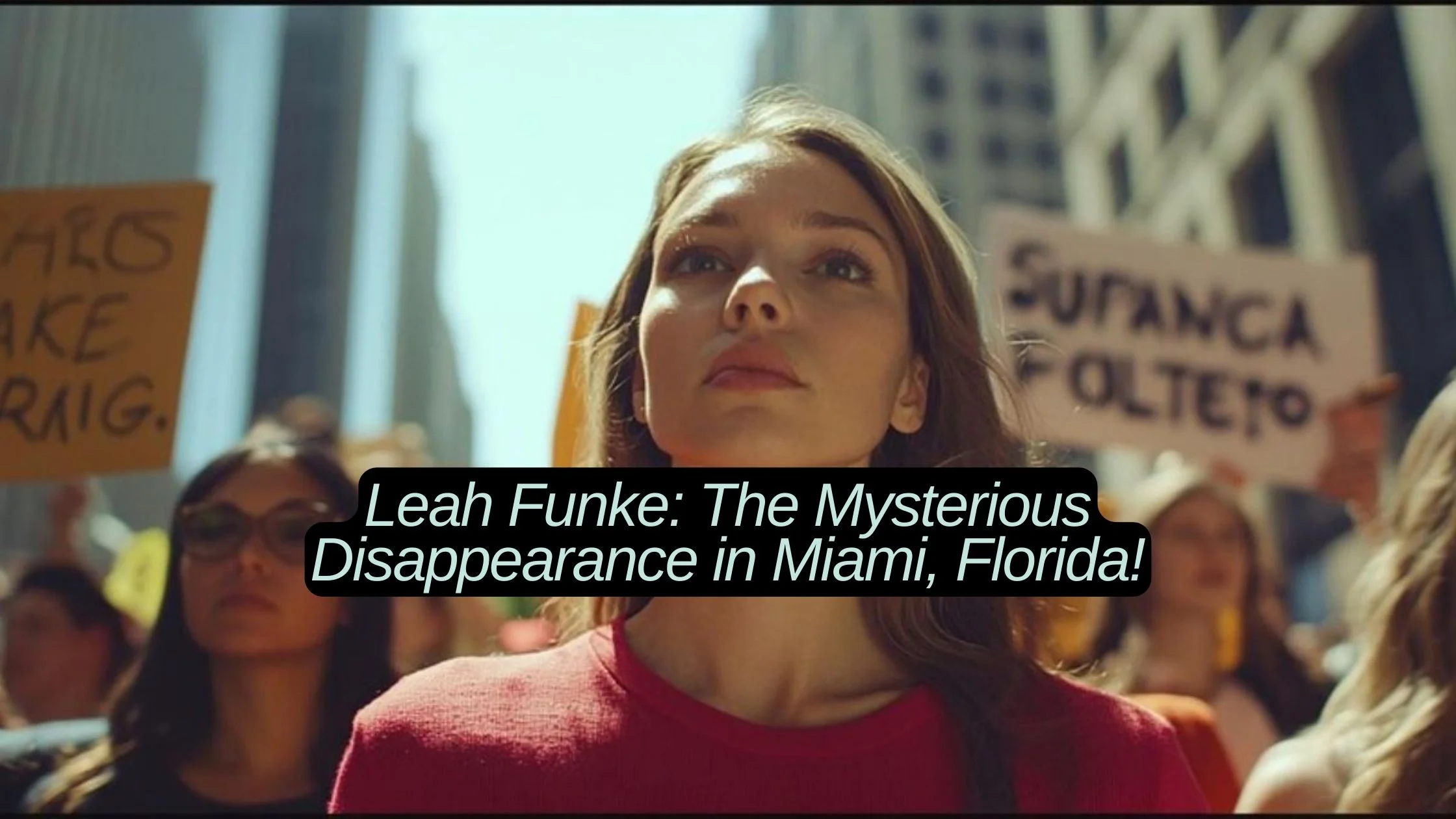 Leah Funke The Mysterious Disappearance in Miami, Florida!